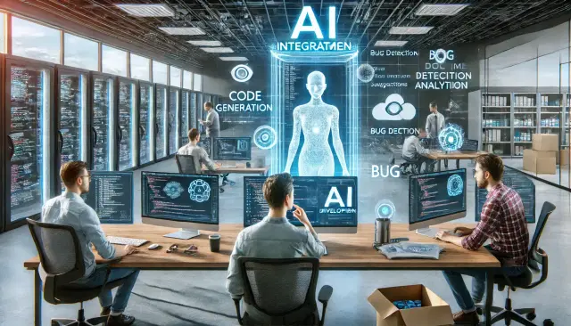 Cover image for Leveraging AI for Rapid Software Development blog